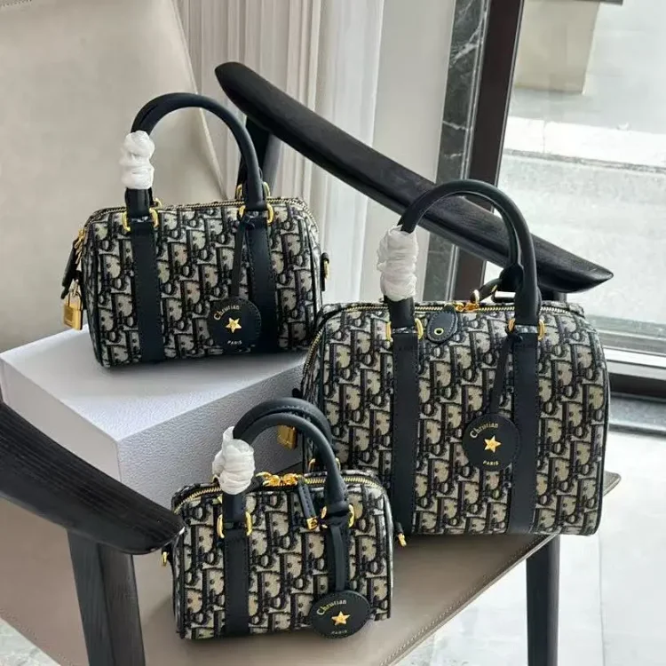 dior embroidered handbag