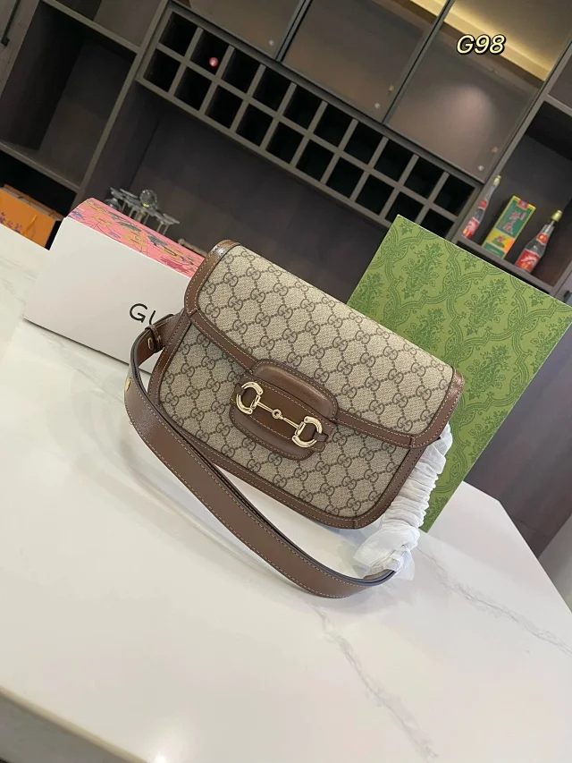 Gucci Double GG crossbody shoulder bag