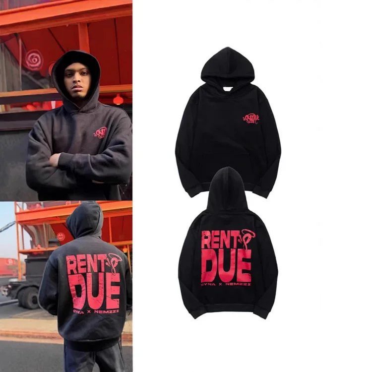 DrillSyna x nemzzz collaboration hoodies